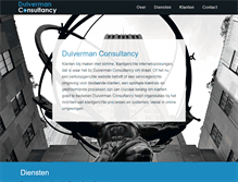 Tablet Screenshot of duiverman.com